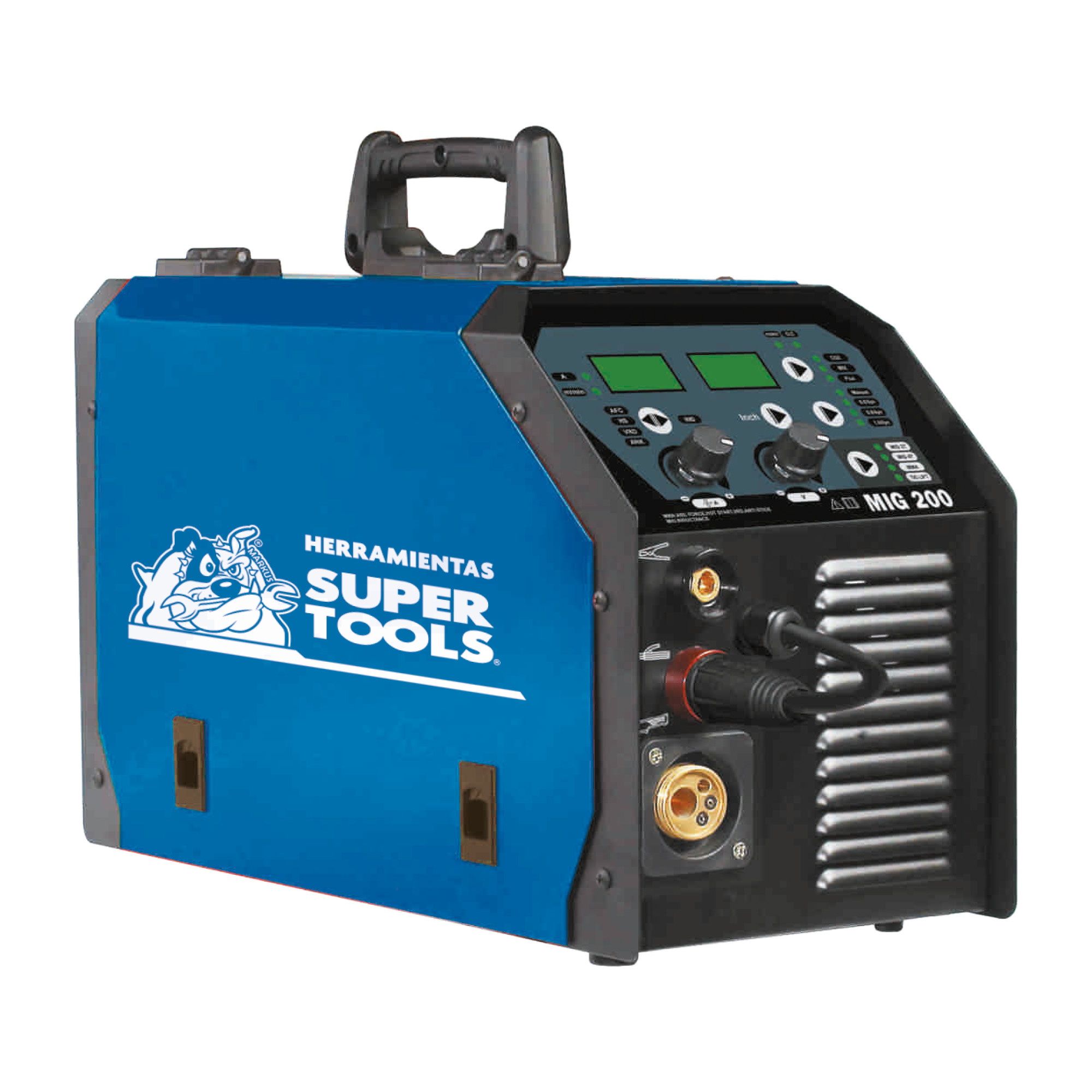 Equipo De Soldadura Mig Mma 200I 110/220V, SUPERTOOLS