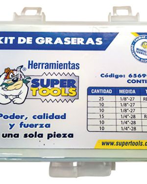 Kit De Accesorios De Engrase, SUPERTOOLS