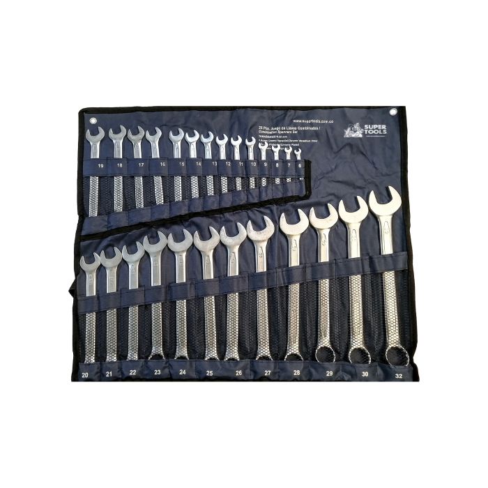 Juego De Llaves Combinadas, SUPERTOOLS