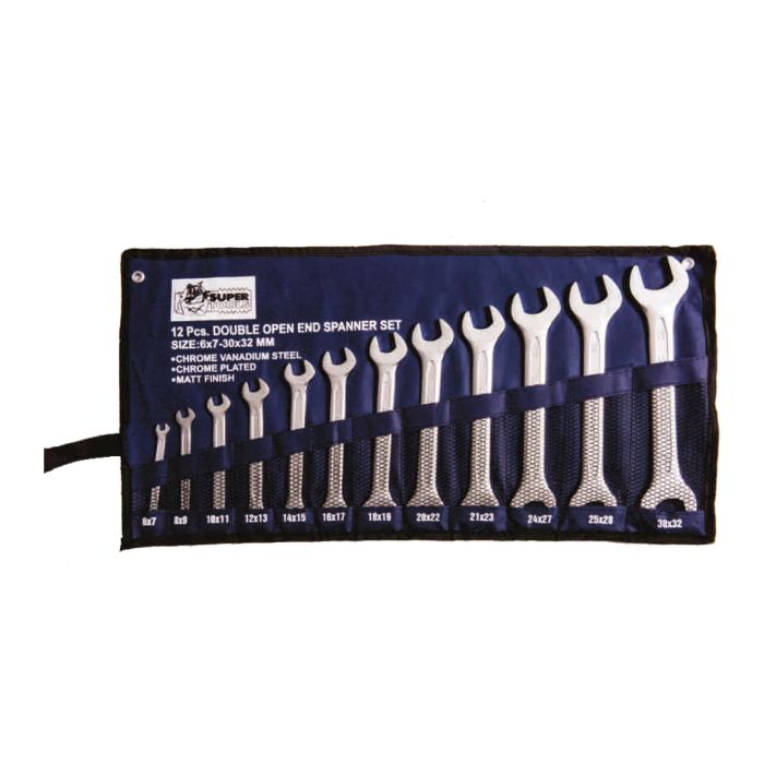 Juego De Llaves Fijas Milimetricas, SUPERTOOLS